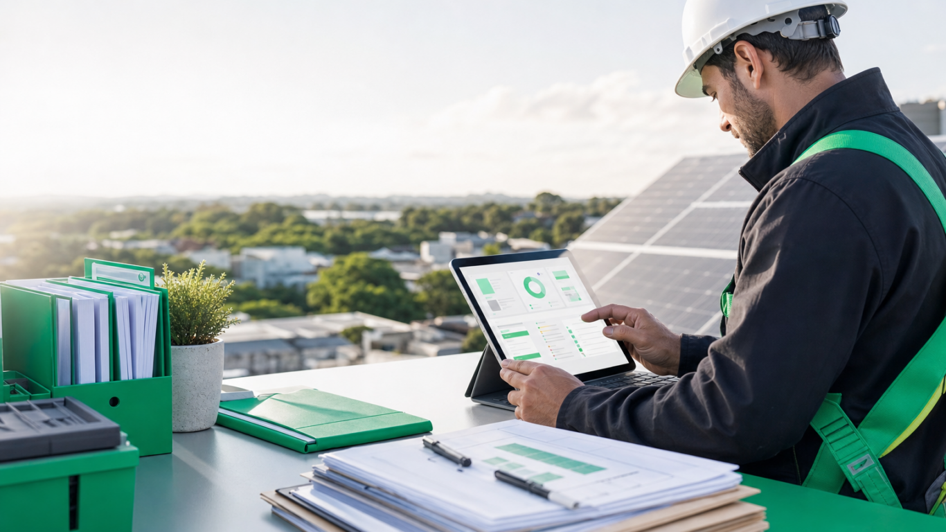 Installateur photovoltaïque : piloter chaque dossier